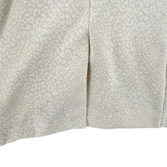Soft Surroundings Leontine Ponte Animal Blazer Jacket Cream Womens Plus Size 2X - Picture 14 of 16